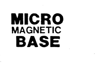 MICRO MAGNETIC BASE logo