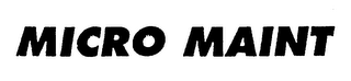MICRO MAINT logo