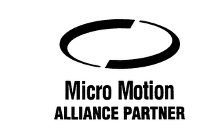 MICRO MOTION ALLIANCE PARTNER logo