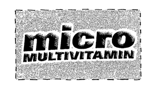 MICRO MULTIVITAMIN logo