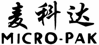 MICRO-PAK logo