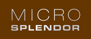 MICRO SPLENDOR logo