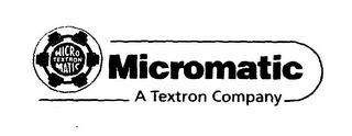 MICRO TEXTRON MATIC MICROMATIC A TEXTRON COMPANY logo