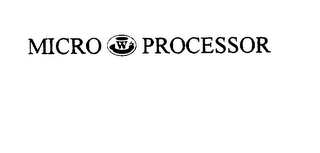 MICRO W PROCESSOR logo