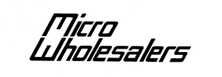 MICRO WHOLESALERS logo
