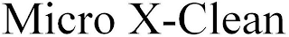 MICRO X-CLEAN logo