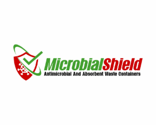 MICROBIALSHIELD ANTIMICROBIAL AND ABSORBENT WASTE CONTAINERS logo