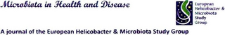 MICROBIOTA IN HEALTH AND DISEASE A JOURNAL OF EUROPEAN HELICOBACTER & MICROBIOTA STUDY GROUP logo