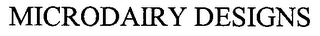 MICRODAIRY DESIGNS logo
