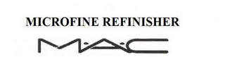 MICROFINE REFINISHER MAC logo