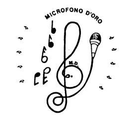 MICROFONO D'ORO M.D. logo