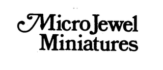 MICROJEWEL MINIATURES logo