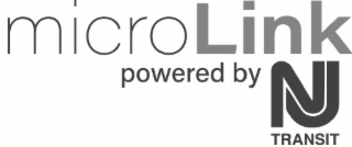 MICROLINK POWERED BY NJ TRANSIT logo