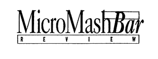 MICROMASH BAR REVIEW logo