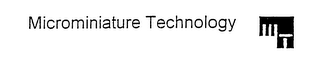 MICROMINIATURE TECHNOLOGY logo