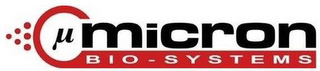 MICRON BIO-SYSTEMS logo