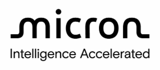 MICRON INTELLIGENCE ACCELERATED logo