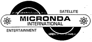 MICRONDA INTERNATIONAL SATELLITE ENTERTAINMENT logo