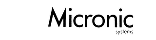 MICRONIC SYSTEMS logo