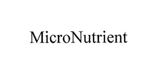 MICRONUTRIENT logo