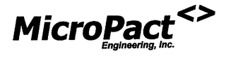 MICROPACT ENGINEERING, INC. <> logo