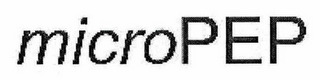 MICROPEP logo
