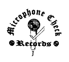 MICROPHONE CHECK RECORDS logo