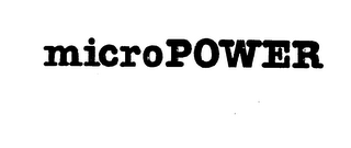 MICROPOWER logo