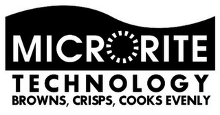 MICRORITE TECHNOLOGY BROWNS, CRISPS, COOKS EVENLY logo