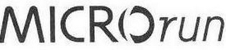 MICRORUN logo