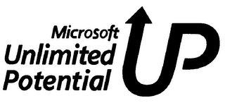 MICROSOFT UNLIMITED POTENTIAL UP logo