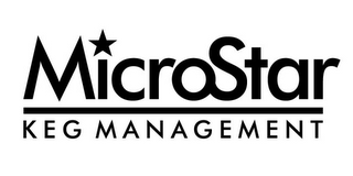 MICROSTAR KEG MANAGEMENT logo