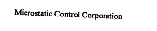MICROSTATIC CONTROL CORPORATION logo