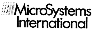 MICROSYSTEMS INTERNATIONAL logo