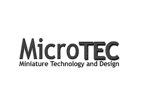 MICROTEC MINIATURE TECHNOLOGY AND DESIGN logo