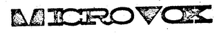 MICROVOX logo