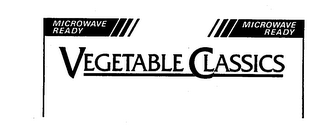 MICROWAVE READY VEGETABLE CLASSICS logo
