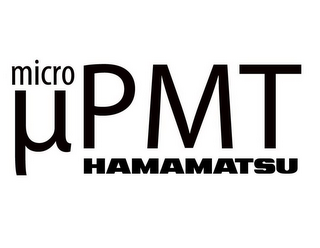 MICROÛPMT HAMAMATSU logo
