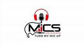 MICS UNLEASHED TURN MY MIC UP logo