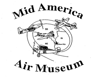 MID AMERICA AIR MUSEUM SIOUX CITY IA SD NE 7897 logo