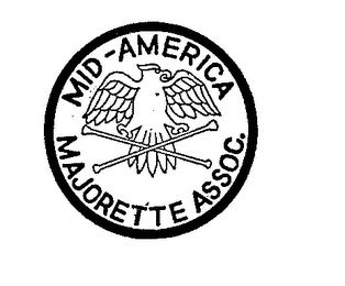 MID-AMERICA MAJORETTE ASSOC. logo