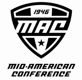 MID-AMERICAN CONFERENCE 1946 MAC logo
