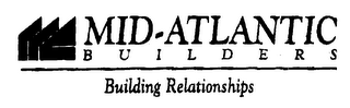 MID-ATLANTIC BUILDERS BUILDING RELATIONSHIPS logo