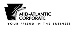 MID-ATLANTIC CORPORATE YOUR FRIEND IN THE BUSINESS logo