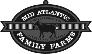MID ATLANTIC FAMILY FARMS A PROUD COMMUNITY OF FARMERS AND GROWERS logo