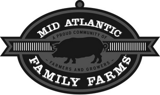 MID ATLANTIC FAMILY FARMS A PROUD COMMUNITY OF  - FARMERS AND GROWERS - logo