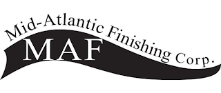 MID-ATLANTIC FINISHING CORP. MAF logo