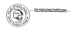 MID-ATLANTIC JUNIOR FOOTBALL LEAGUE FROM CRIME ZONE TO END ZONE A PROJECT OF THE GATES AVENUE YOUTH PROGRAM, INC. logo