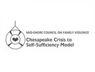 MID-SHORE COUNCIL ON FAMILY VIOLENCE CHESAPEAKE CRISIS TO SELF-SUFFICIENCY MODEL logo