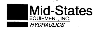 MID-STATES EQUIPMENT, INC.  HYDRAULICS logo
